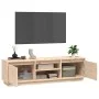 Solid pine wood TV stand 140x35x40 cm by vidaXL, TV Furniture - Ref: Foro24-814314, Price: 91,73 €, Discount: %