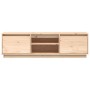 Mueble de TV de madera maciza de pino 140x35x40 cm de vidaXL, Muebles TV - Ref: Foro24-814314, Precio: 92,95 €, Descuento: %