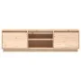 Solid pine wood TV stand 140x35x40 cm by vidaXL, TV Furniture - Ref: Foro24-814314, Price: 91,73 €, Discount: %