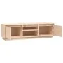 Solid pine wood TV stand 140x35x40 cm by vidaXL, TV Furniture - Ref: Foro24-814314, Price: 91,73 €, Discount: %