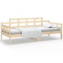 Solid pine wood sofa bed 80x200 cm by vidaXL, Beds and slatted bases - Ref: Foro24-820332, Price: 95,15 €, Discount: %