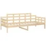 Sofá cama madera maciza de pino 80x200 cm de vidaXL, Camas y somieres - Ref: Foro24-820332, Precio: 93,94 €, Descuento: %
