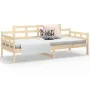 Sofá cama madera maciza de pino 80x200 cm de vidaXL, Camas y somieres - Ref: Foro24-820332, Precio: 93,94 €, Descuento: %
