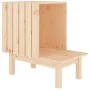 Solid pine wood cat house 60x36x60 cm by vidaXL, Cat furniture - Ref: Foro24-822452, Price: 50,52 €, Discount: %