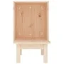 Solid pine wood cat house 60x36x60 cm by vidaXL, Cat furniture - Ref: Foro24-822452, Price: 50,52 €, Discount: %