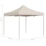 Professional folding aluminum cream-colored tent 3x3 m by vidaXL, Tents and gazebos - Ref: Foro24-45481, Price: 212,75 €, Dis...