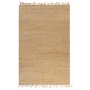 Handgewebter Teppich aus Jute 120x180 cm natur von vidaXL, Teppiche - Ref: Foro24-133217, Preis: 73,59 €, Rabatt: %