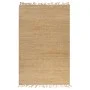 Handwoven jute rug 120x180 cm natural by vidaXL, Rugs - Ref: Foro24-133217, Price: 73,59 €, Discount: %