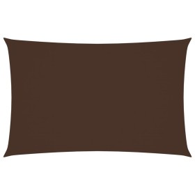 Rechteckige Segelmarkise Oxford brauner Stoff 2,5x5 m von vidaXL, Sonnenschirme - Ref: Foro24-135814, Preis: 46,15 €, Rabatt: %