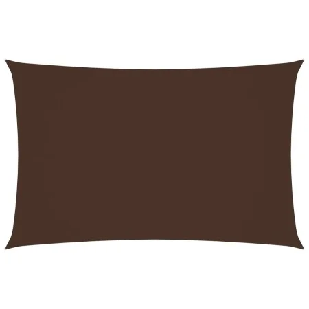 Rechteckige Segelmarkise Oxford brauner Stoff 2,5x5 m von vidaXL, Sonnenschirme - Ref: Foro24-135814, Preis: 45,21 €, Rabatt: %