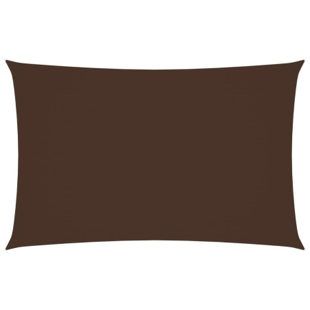 Rectangular brown Oxford fabric sail shade 2.5x5 m by vidaXL, Umbrellas - Ref: Foro24-135814, Price: 46,15 €, Discount: %
