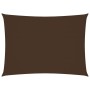 Rectangular brown Oxford fabric sail shade 4x5 m by vidaXL, Umbrellas - Ref: Foro24-135821, Price: 66,40 €, Discount: %