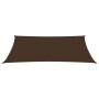 Rectangular brown Oxford fabric sail shade 4x7 m by vidaXL, Umbrellas - Ref: Foro24-135823, Price: 78,78 €, Discount: %