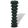 Green steel wire mesh fence 1.5x25 m by vidaXL, fence panels - Ref: Foro24-140351, Price: 121,93 €, Discount: %