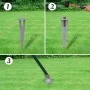 Euro fence set, green steel, 10x1.5 m by vidaXL, fence panels - Ref: Foro24-140559, Price: 222,47 €, Discount: %