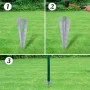 Euro Valla de acero verde 25x1,7 m de vidaXL, Paneles de vallas - Ref: Foro24-142377, Precio: 463,87 €, Descuento: %