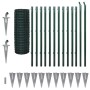 Euro Valla de acero verde 25x1,2 m de vidaXL, Paneles de vallas - Ref: Foro24-142389, Precio: 299,02 €, Descuento: %