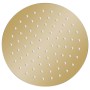 Round rain effect shower head in golden stainless steel, 20 cm. by vidaXL, shower heads - Ref: Foro24-147703, Price: 27,44 €,...
