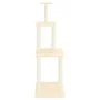 Cat scratcher with cream-colored sisal posts 149 cm by vidaXL, Cat furniture - Ref: Foro24-171741, Price: 45,05 €, Discount: %