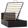Cama canapé hidráulica con LED cuero sintético negro 90x200cm de vidaXL, Camas y somieres - Ref: Foro24-285540, Precio: 341,9...