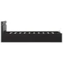 Cama canapé hidráulica con LED cuero sintético negro 90x200cm de vidaXL, Camas y somieres - Ref: Foro24-285540, Precio: 341,9...