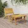 Gartenstuhl mit Fußstütze aus massivem Teakholz von vidaXL, Gartenstühle - Ref: Foro24-319154, Preis: 262,33 €, Rabatt: %