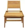 Gartenstuhl mit Fußstütze aus massivem Teakholz von vidaXL, Gartenstühle - Ref: Foro24-319154, Preis: 262,33 €, Rabatt: %