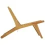 Teak solid wood garden chair with footrest by vidaXL, Garden chairs - Ref: Foro24-319154, Price: 262,33 €, Discount: %