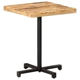 Square bistro table made of rough mango wood 60x60x75 cm by vidaXL, Kitchen and dining tables - Ref: Foro24-320264, Price: 11...