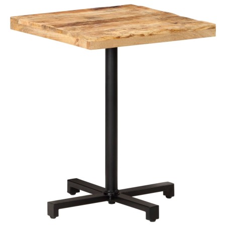 Square bistro table made of rough mango wood 60x60x75 cm by vidaXL, Kitchen and dining tables - Ref: Foro24-320264, Price: 11...