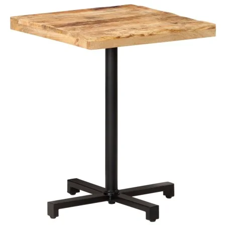 Square bistro table made of rough mango wood 60x60x75 cm by vidaXL, Kitchen and dining tables - Ref: Foro24-320264, Price: 11...