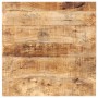 Quadratischer Bistrotisch raues Mangoholz 60x60x75 cm von vidaXL, Küchen- und Esstische - Ref: Foro24-320264, Preis: 113,32 €...