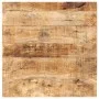 Square bistro table made of rough mango wood 60x60x75 cm by vidaXL, Kitchen and dining tables - Ref: Foro24-320264, Price: 11...