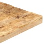 Quadratischer Bistrotisch raues Mangoholz 60x60x75 cm von vidaXL, Küchen- und Esstische - Ref: Foro24-320264, Preis: 113,32 €...