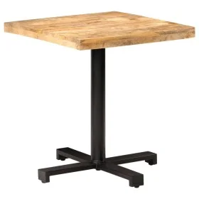 Square bistro table made of rough mango wood 70x70x75 cm by vidaXL, Kitchen and dining tables - Ref: Foro24-320266, Price: 18...