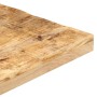 Quadratischer Bistrotisch raues Mangoholz 70x70x75 cm von vidaXL, Küchen- und Esstische - Ref: Foro24-320266, Preis: 189,76 €...