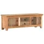 TV stand made of acacia wood and recycled wood 120x30x40 cm by vidaXL, TV Furniture - Ref: Foro24-320380, Price: 282,68 €, Di...