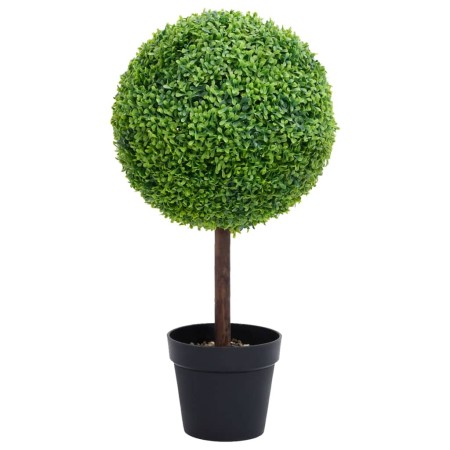 Künstliche Buchsbaumpflanze Kugelform mit grünem Topf 71 cm von vidaXL, Künstliche Flora - Ref: Foro24-336508, Preis: 91,73 €...