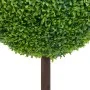 Artificial boxwood plant in ball shape with green pot, 71 cm. by vidaXL, artificial flora - Ref: Foro24-336508, Price: 80,73 ...