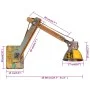 Mehrfarbige runde Wandleuchte im Industriestil E27 von vidaXL, Wandleuchten - Ref: Foro24-344403, Preis: 68,64 €, Rabatt: %