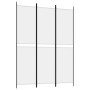 White fabric room divider with 3 panels, 150x200 cm. by vidaXL, Room dividers - Ref: Foro24-350226, Price: 38,05 €, Discount: %