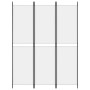 3-teiliger Stoff-Raumteiler weiß 150x200 cm von vidaXL, Raumteiler - Ref: Foro24-350226, Preis: 40,72 €, Rabatt: %