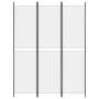 Biombo divisor de 3 paneles de tela blanco 150x200 cm de vidaXL, Divisores de ambientes - Ref: Foro24-350226, Precio: 39,78 €...