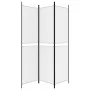 Biombo divisor de 3 paneles de tela blanco 150x200 cm de vidaXL, Divisores de ambientes - Ref: Foro24-350226, Precio: 39,78 €...