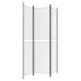 Biombo divisor de 3 paneles de tela blanco 150x200 cm de vidaXL, Divisores de ambientes - Ref: Foro24-350226, Precio: 39,78 €...