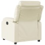 Relaxsessel aus cremefarbenem Kunstleder von vidaXL, Sessel - Ref: Foro24-373487, Preis: 224,68 €, Rabatt: %