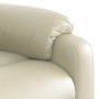 Relaxsessel aus cremefarbenem Kunstleder von vidaXL, Sessel - Ref: Foro24-373487, Preis: 224,68 €, Rabatt: %
