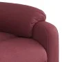 Reclining massage chair with lift in burgundy fabric by vidaXL, Armchairs - Ref: Foro24-3204995, Price: 351,05 €, Discount: %
