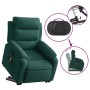 Dunkelgrüner Velvet Lift Massage-Liegestuhl von vidaXL, Sessel - Ref: Foro24-3205105, Preis: 321,09 €, Rabatt: %