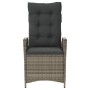 Zwei Garten-Liegestühle und Kissen aus grauem Kunststoff-Rattan. von vidaXL, Gartenstühle - Ref: Foro24-365267, Preis: 249,28...